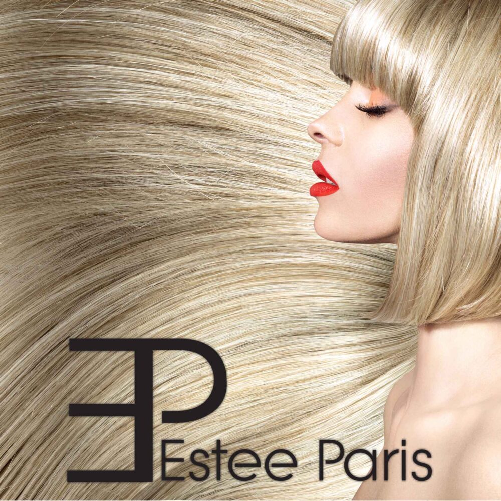 hairextensions estee paris 60c-3 licht blond mix