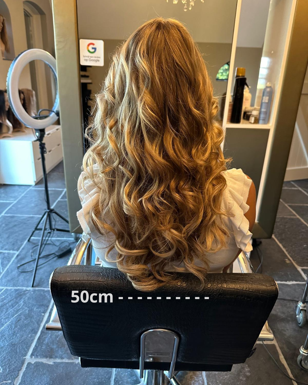 gallery image Slim tape hairextensions 50cm