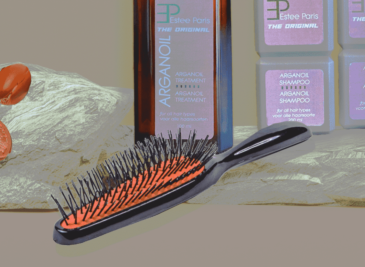 Hairextensions borstel