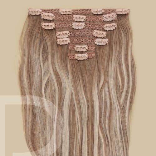 Clip in hairextensions full head