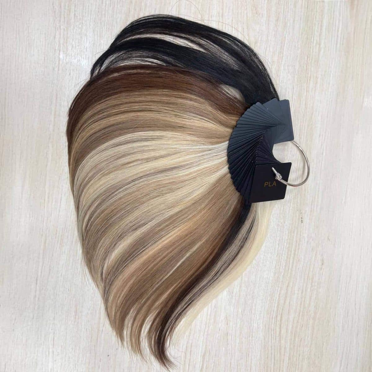 Human hair kleuren ring hairextensions - Afbeelding 2