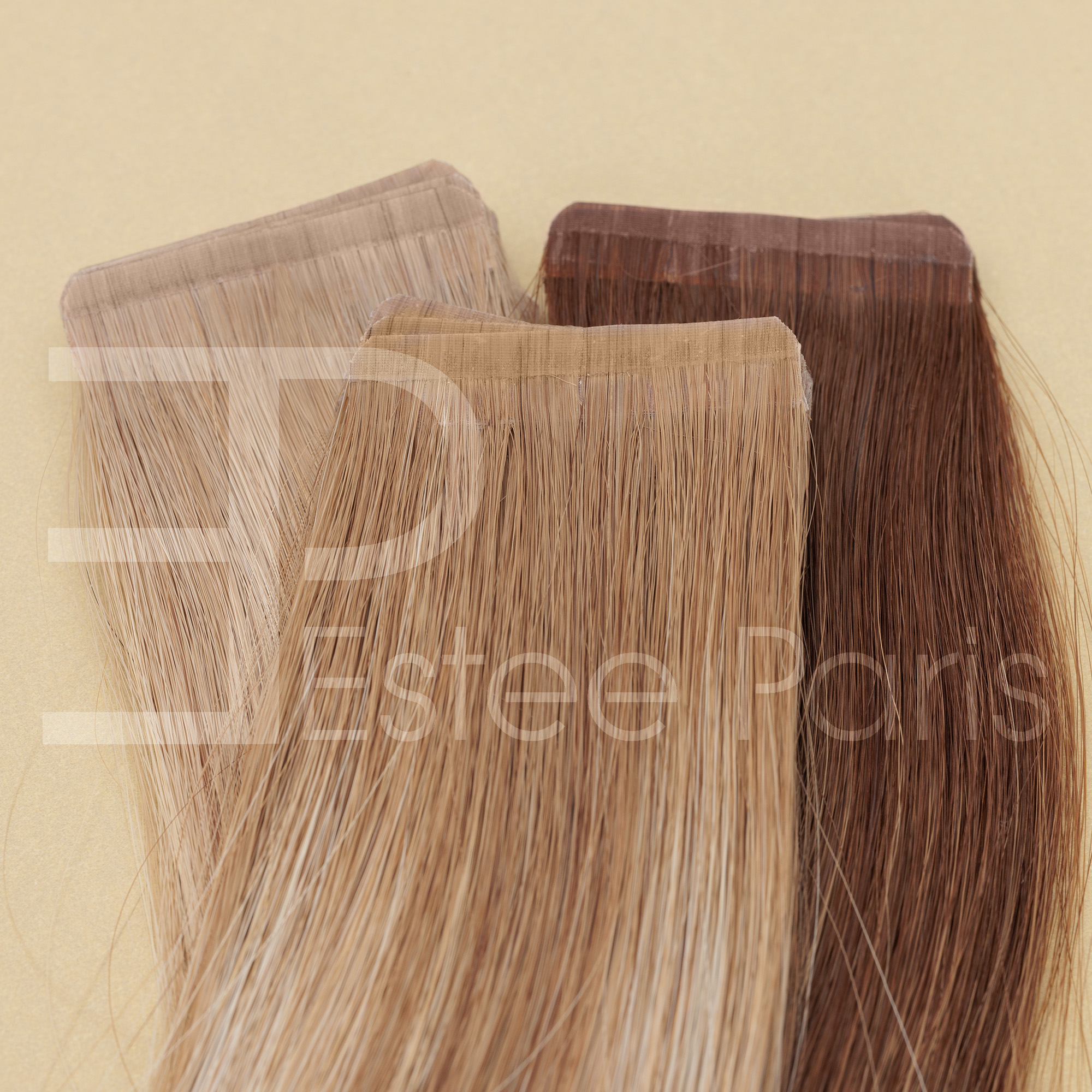 gallery image Slim tape hairextensions 50cm