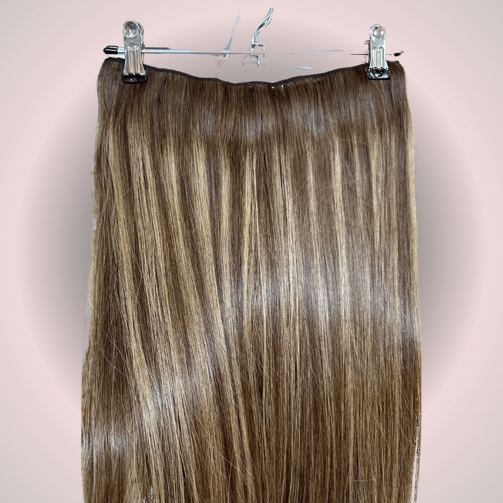 gallery image Halo Clip-In Extensions met als extra een draadje. 50cm