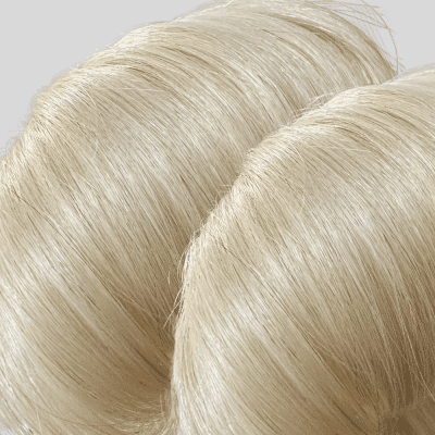 mix platinum blond + ash blond